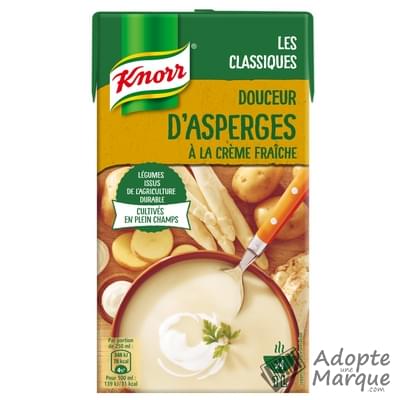 Knorr Les Douceurs - Douceur d'Asperges à la Crème fraîche La brique de 1L