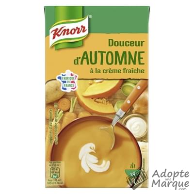 Knorr Les Douceurs - Douceur d'Automne à la Crème fraîche La brique de 1L