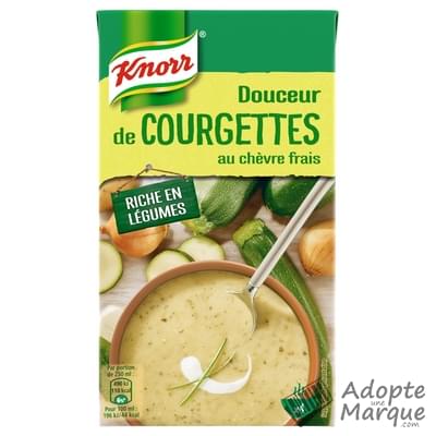Knorr Les Douceurs - Douceur de Courgettes au Chèvre frais La brique de 1L