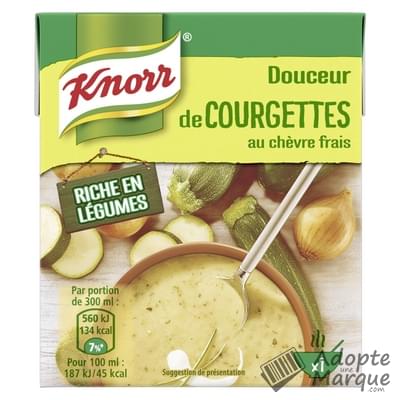 Knorr Les Douceurs - Douceur de Courgettes au Chèvre frais La brique de 30CL