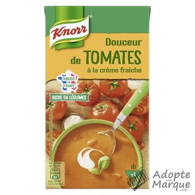Knorr Les Douceurs - Douceur de Tomates à la Crème fraîche La brique de 1L