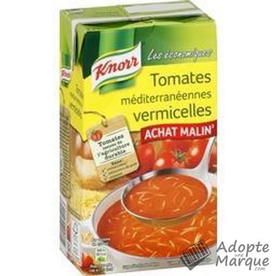 Knorr Les Economiques - Soupe Tomates méditerranéennes & Vermicelles La brique de 1L