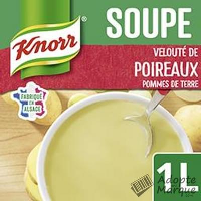 Knorr Les Economiques - Velouté de Poireaux & Pommes de terre La brique de 1L