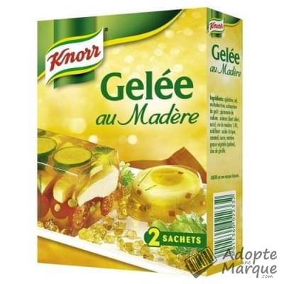Knorr Gelée de Madère Les 2 sachets de 26G