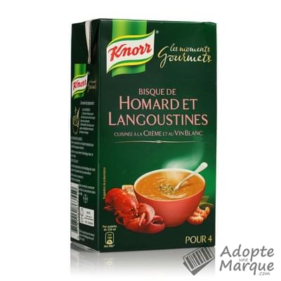 Knorr Les Moments Gourmets - Bisque de Homard & Langoustines La brique de 1L