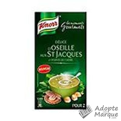 Knorr Les Moments Gourmets - Délice d'Oseille aux Saint-Jacques La brique de 50CL
