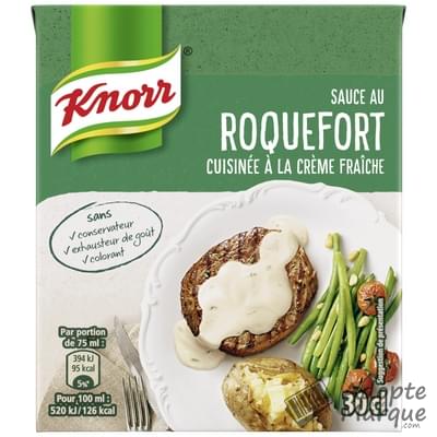 Knorr Les Moments Gourmets - Sauce au Roquefort cuisinée à la Crème fraîche La brique de 30CL