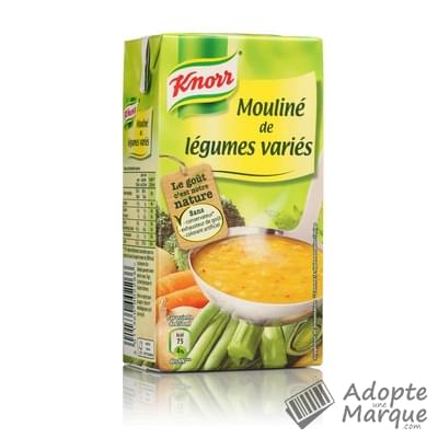 Knorr Les Potages Liquides - Mouliné de Légumes Variés La brique de 50CL