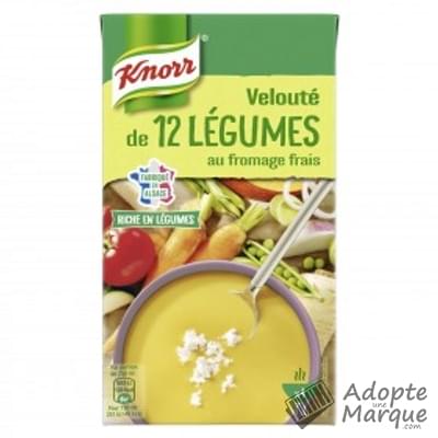 Knorr Les Potages Liquides - Velouté de 12 Légumes au Fromage frais La brique de 1L