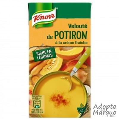 Knorr Les Potages Liquides - Velouté de Potiron à la Crème fraîche La brique de 50CL