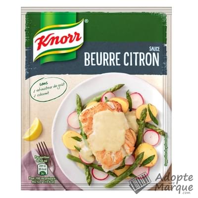 Knorr Les Sauces Déshydratées - Sauce Beurre Citron Le sachet de 42G