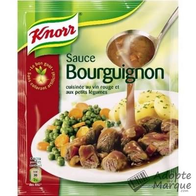 Knorr Les Sauces Déshydratées - Sauce Bourguignon Le sachet de 33G