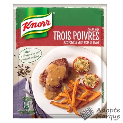 Knorr Les Sauces Déshydratées - Sauce aux Trois Poivres Le sachet de 30G