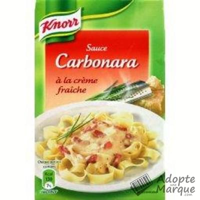 Knorr Les Sauces à Napper - Sauce Carbonara à la Crème fraîche La brique de 40CL