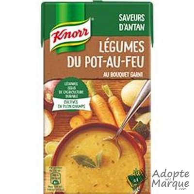 Knorr Saveurs d'Antan - Légumes du Pot-au-feu au Bouquet garni La brique de 1L