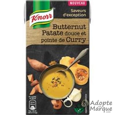Knorr Saveurs d'Exception - Butternut, Patate douce & pointe de Curry La brique de 50CL