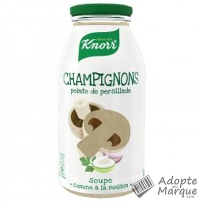 Knorr Soupe Comme à la maison - Champignons & pointe de Persillade La bouteille de 45CL