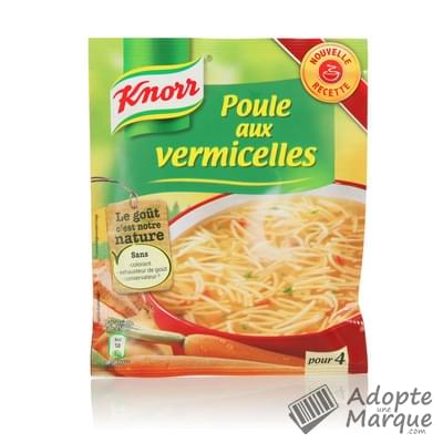 Knorr Les Soupes Déshydratées - Poule aux Vermicelles Le sachet de 63G