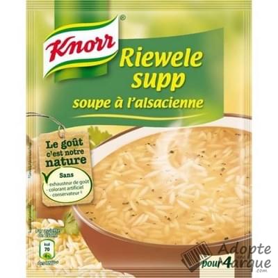 Knorr Les Soupes Déshydratées - Soupe Riewele Supp : Soupe à l'Alsacienne Le sachet de 112G
