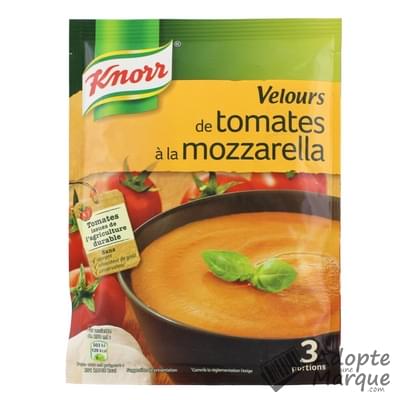 Knorr Les Soupes Déshydratées - Velours de Tomates à la Mozzarella Le sachet de 96G