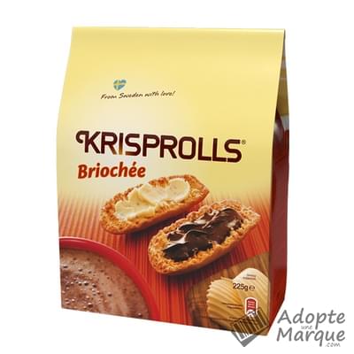 Krisprolls Petits pains Suédois Briochés Le paquet de 225G