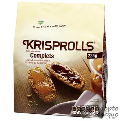 Krisprolls Petits pains Suédois Complets Le paquet de 225G