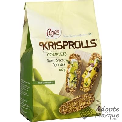 Krisprolls Petits pains Suédois Complets & Sans sucres ajoutés Le paquet de 400G