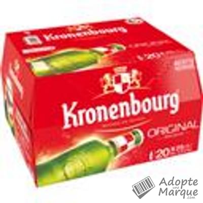 Kronenbourg Bière blonde - 4,2% vol. Les 12 bouteilles de 25CL