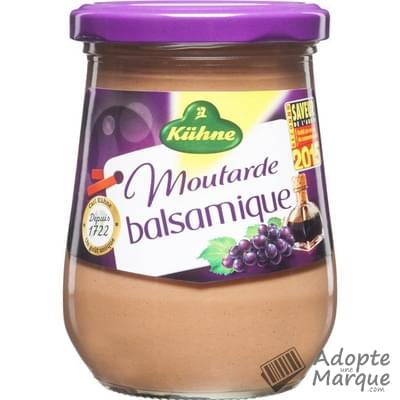 Kühne Moutarde Balsamique Le bocal de 265G