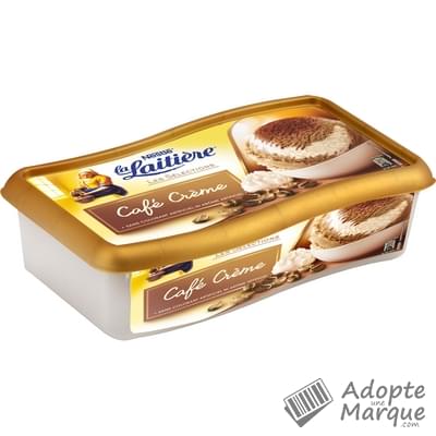 La Laitière Crème Glacée Café Crème Le bac de 850ML
