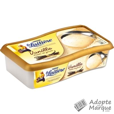 La Laitière Crème Glacée Vanille & Points de Gousse Le bac de 850ML