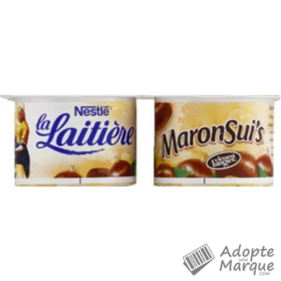 La Laitière MaronSui's - Crème de marrons Les 4 pots de 69G