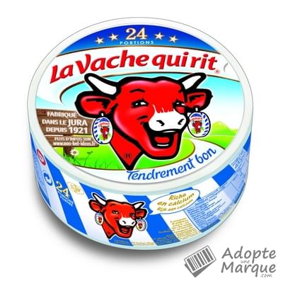 La Vache Qui Rit Fromage fondu - 19%MG Les 24 portions - 400G