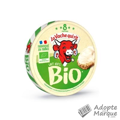 La Vache Qui Rit Fromage fondu Bio - 16,5%MG Les 8 portions - 128G