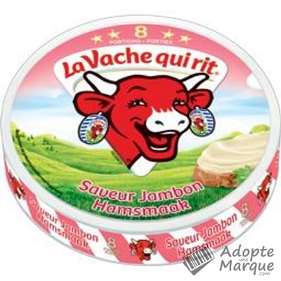 La Vache Qui Rit Fromage fondu Saveur Jambon - 20%MG Les 8 portions - 140G