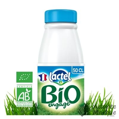 Lactel BIO & Engagé - Lait demi-écrémé La bouteille de 50CL