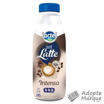 Lactel Caffè Latte - Boisson Lactée Intenso La bouteille de 1L