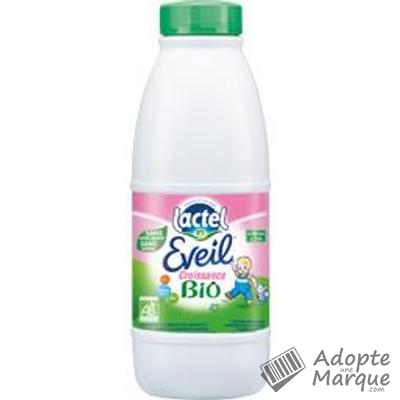 Lactel Éveil - Lait de croissance Bio (de 10 mois à 3 ans) La bouteille de 1L