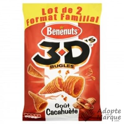 Lay's 3D’s Bugles® Cônes Apéritif - Goût Cacahuète Les 2 sachets de 150G