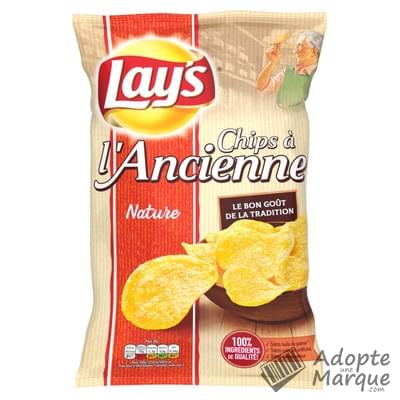 Lay's Chips à l'Ancienne Nature Le sachet de 150G