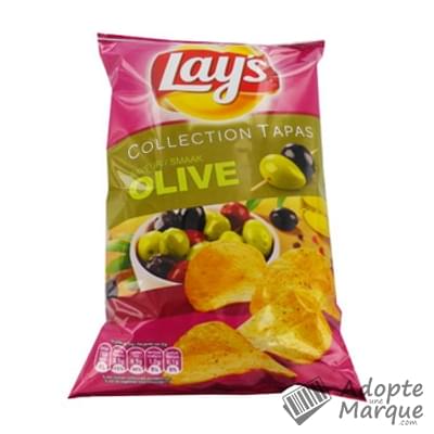 Lay's Chips Collection Tapas saveur Olive Le sachet de 120G