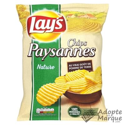 Lay's Chips Paysannes Nature Le sachet de 150G