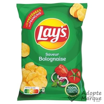 Lay's Chips saveur Bolognaise Le sachet de 130G