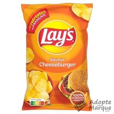 Lay's Chips saveur Cheesburger Le sachet de 120G