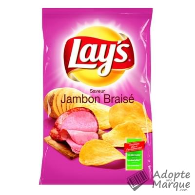 Lay's Chips saveur Jambon Braisé Le sachet de 130G
