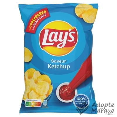 Lay's Chips saveur Ketchup Le sachet de 130G