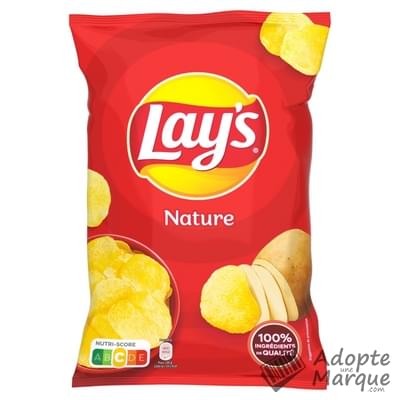 Lay's Chips saveur Nature Le sachet de 150G
