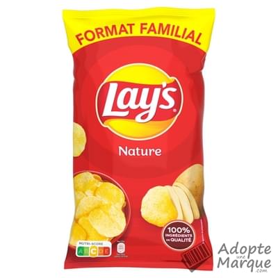 Lay's Chips saveur Nature Le sachet de 300G