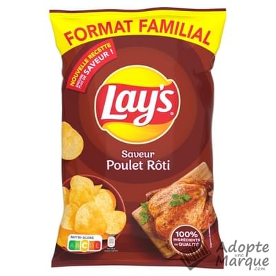 Lay's Chips saveur Poulet Rôti Le sachet de 240G