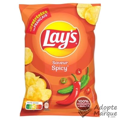 Lay's Chips saveur Spicy Le sachet de 130G